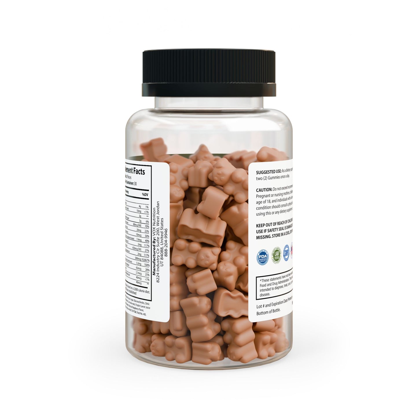 BotaniGlow Hair Vitality Gummies (60 Gummies)