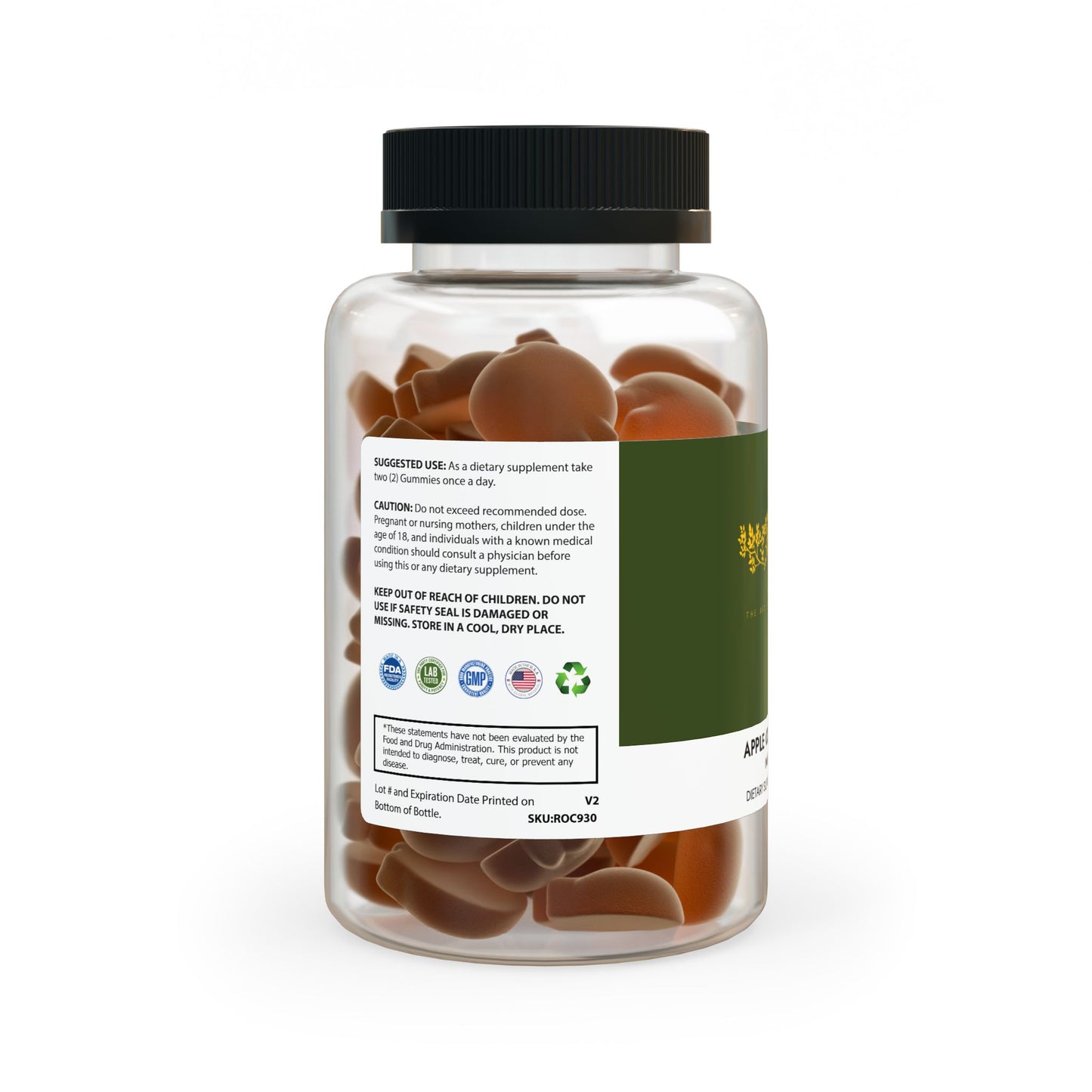 PureBalance Apple Cider Vinegar Gummies(60 Gummies)