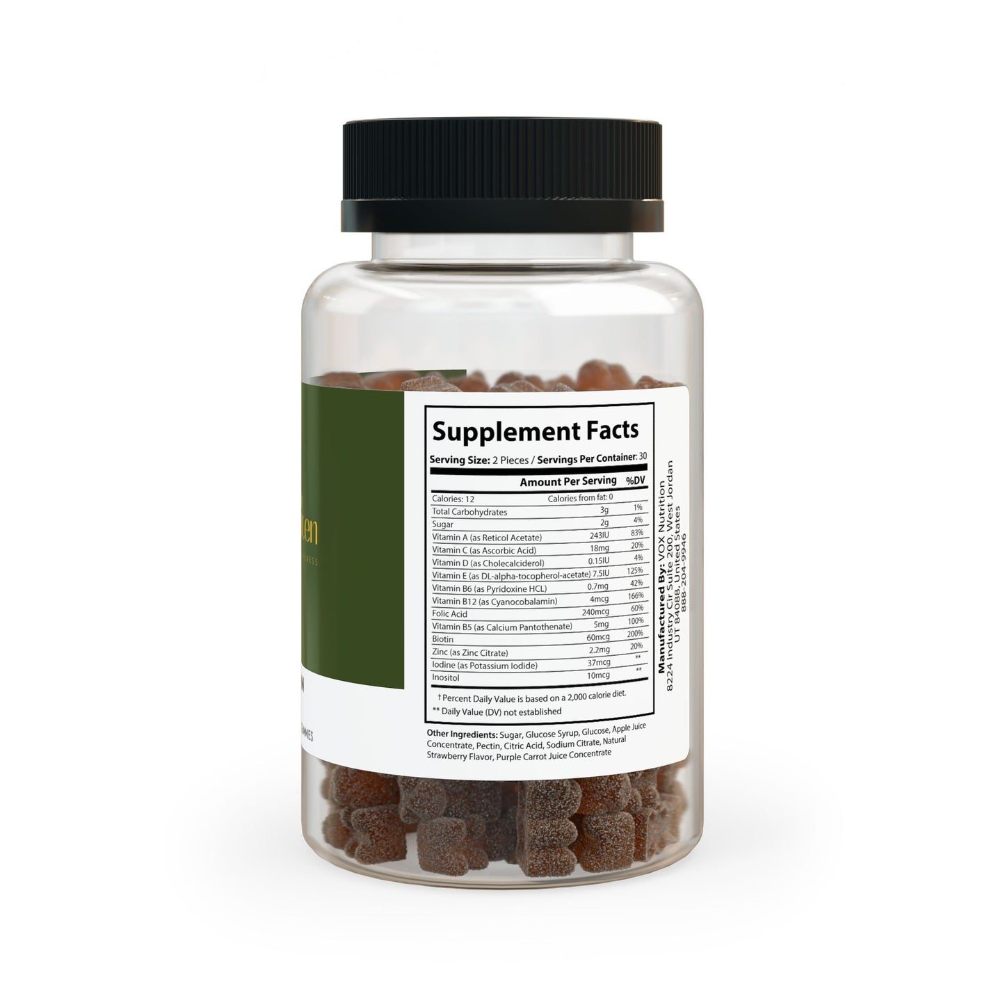 VitalCore Daily Multivitamin Gummies (60 Gummies)